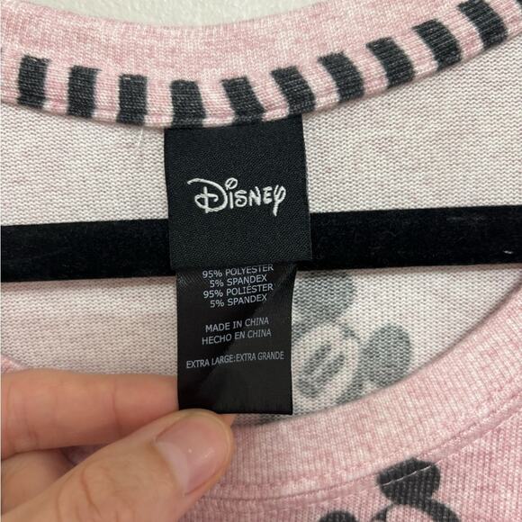 NWT Disney Two Piece Mickey and Minnie Pajama Set - Size XL - Picture 6 of 11